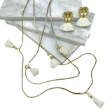 Ananya Tassel Necklace from SLATE + SALT