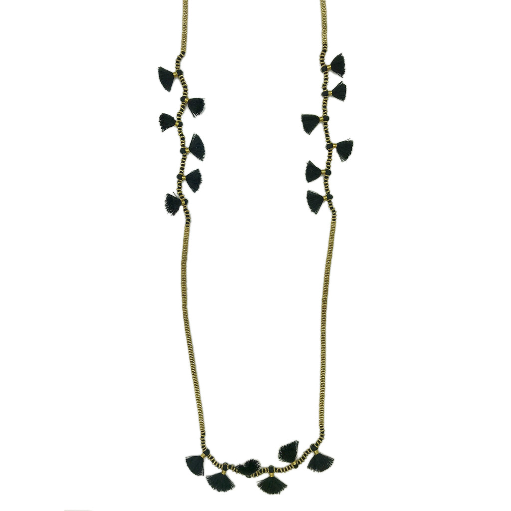 Krisha Tassel Necklace from SLATE + SALT
