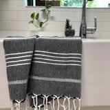 Classic Turkish Hand Towel from SLATE + SALT
