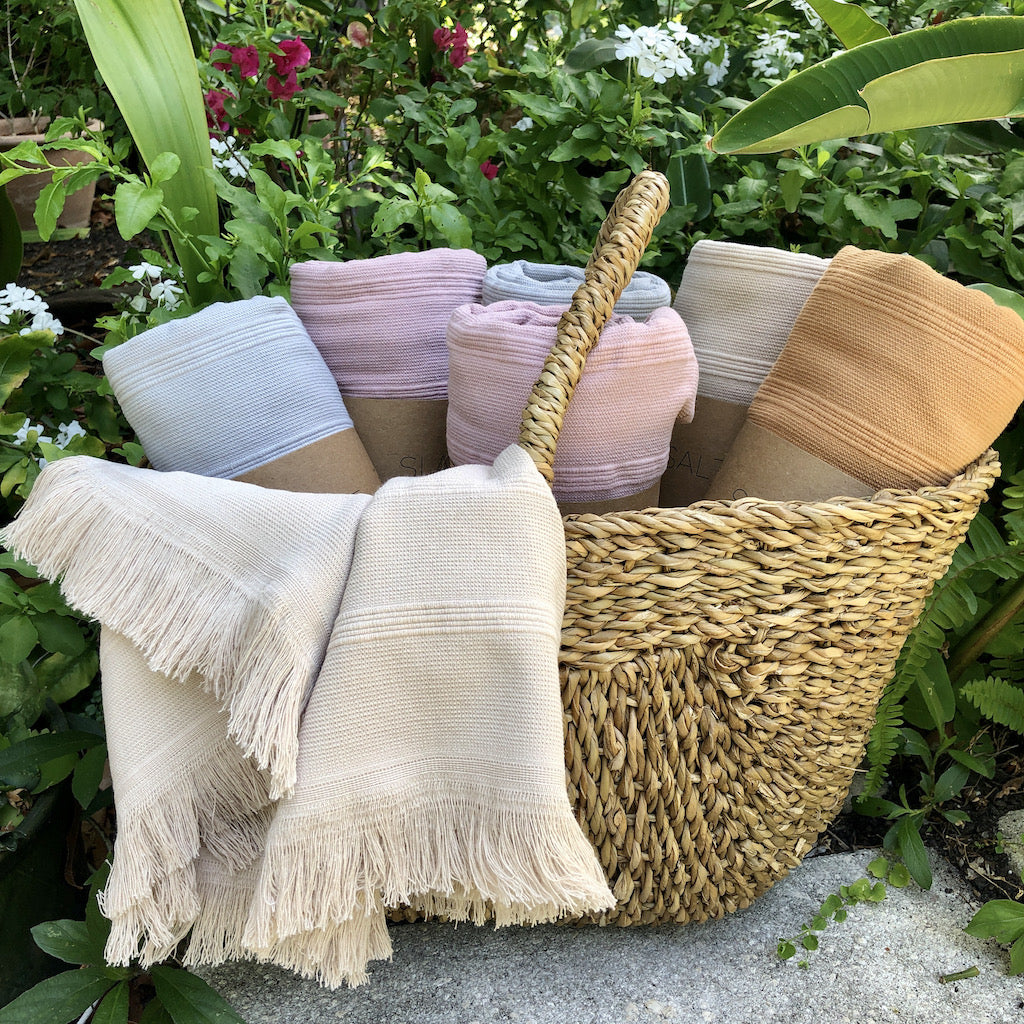 Aegean Turkish Towel from SLATE + SALT