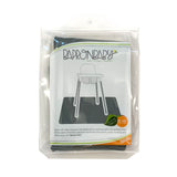 Solid Slate Minimalist Splash Mat - A Waterproof Catch-All for Highchair Spills and More! from BapronBaby