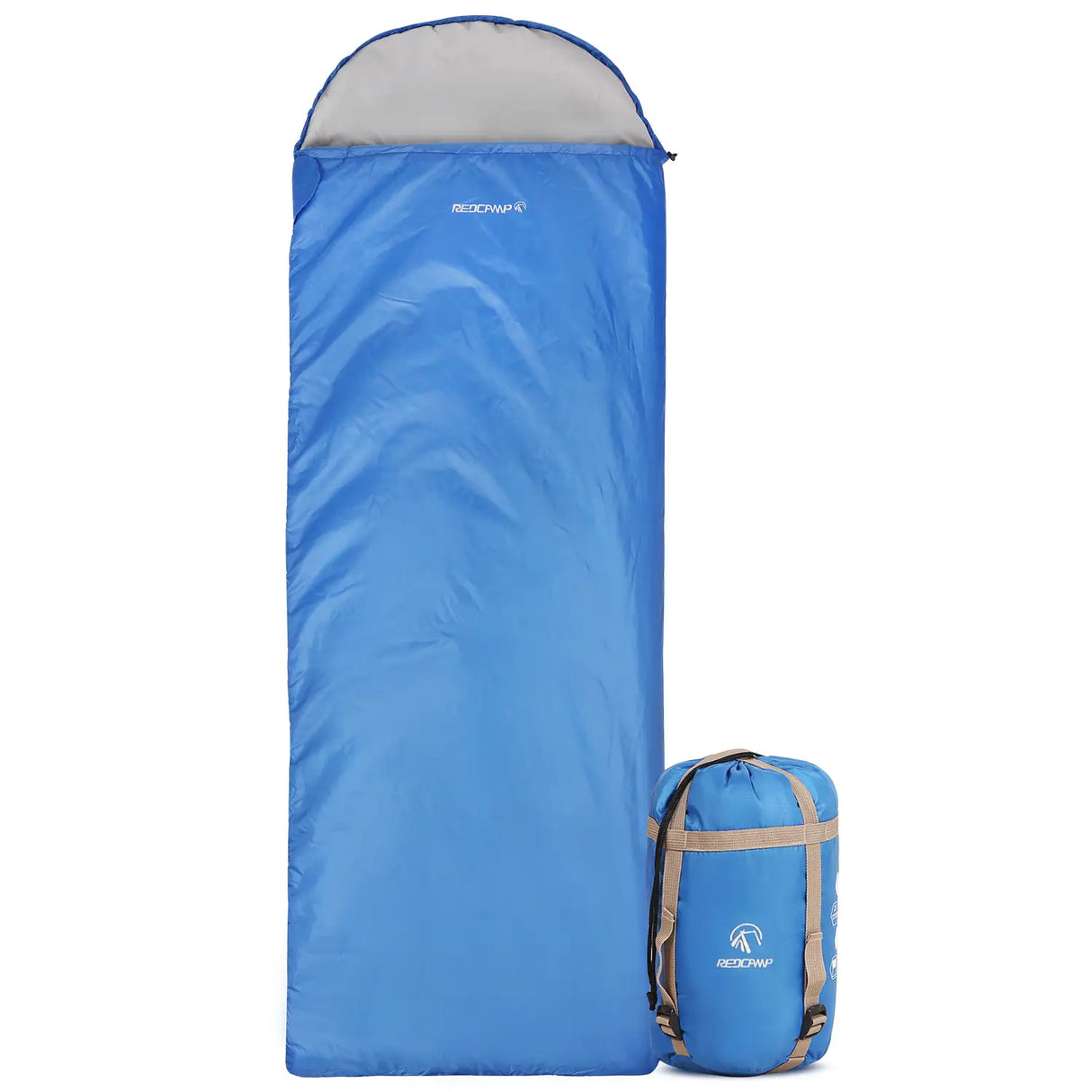 Ultralight Camping Sleeping Bag for Warm Weather,Green Blue Black Navy Blue from Redcamp