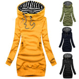 Casual Sweater Dress - Slim Fit Long Sleeve Pullover Sweatshirt From Kawaii Stop