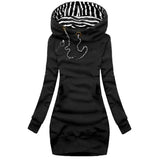 Casual Sweater Dress - Slim Fit Long Sleeve Pullover Sweatshirt From Kawaii Stop