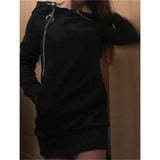 Casual Sweater Dress - Slim Fit Long Sleeve Pullover Sweatshirt From Kawaii Stop