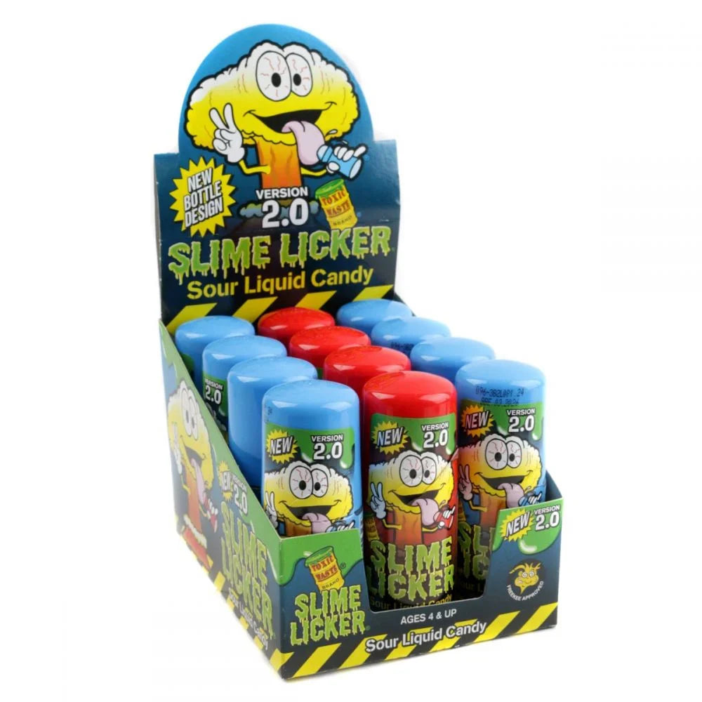 Toxic Waste Slime Licker 2.0 | Sour Rolling Liquid Candy (12ct) – USA | Wholesale Sour Candy for Retailers from PETEZ POP WHOLESALE