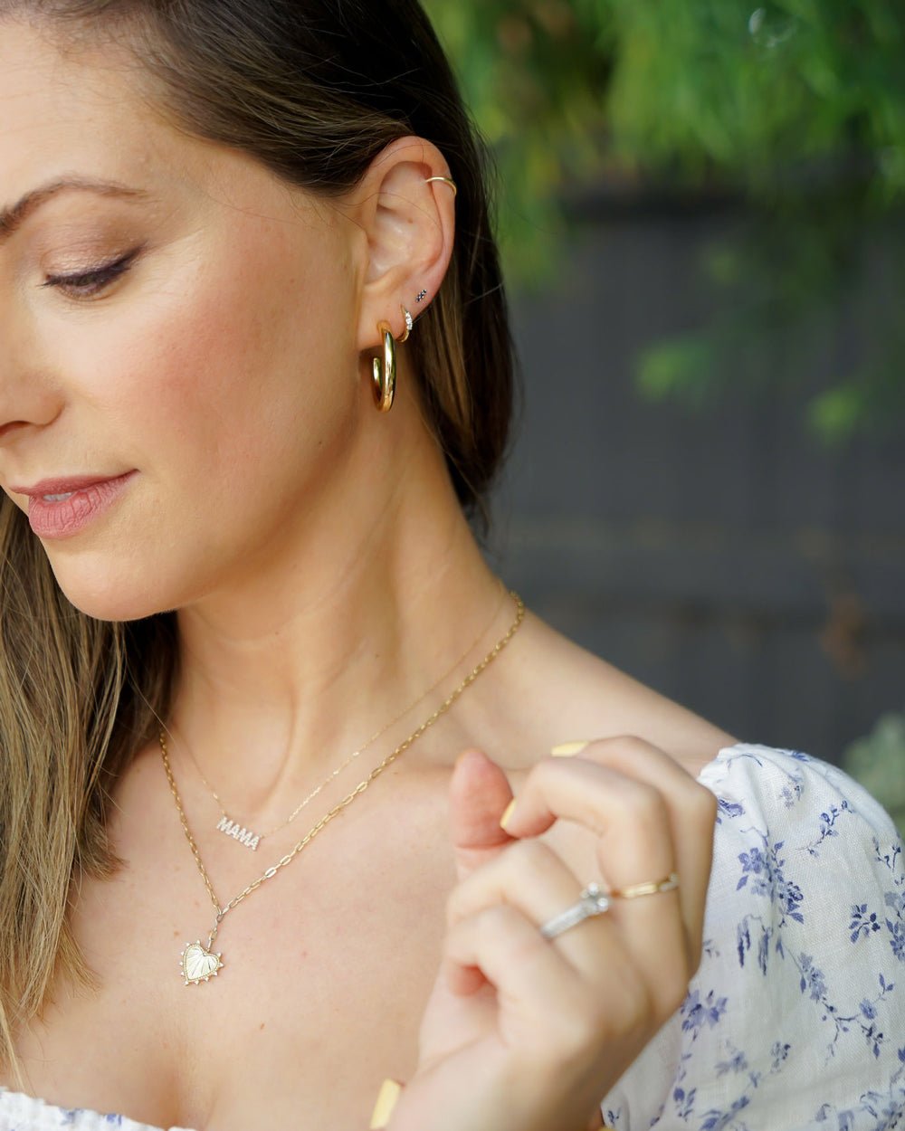 SLOAN HEART NECKLACE From Shop Cupcakes and Cashmere