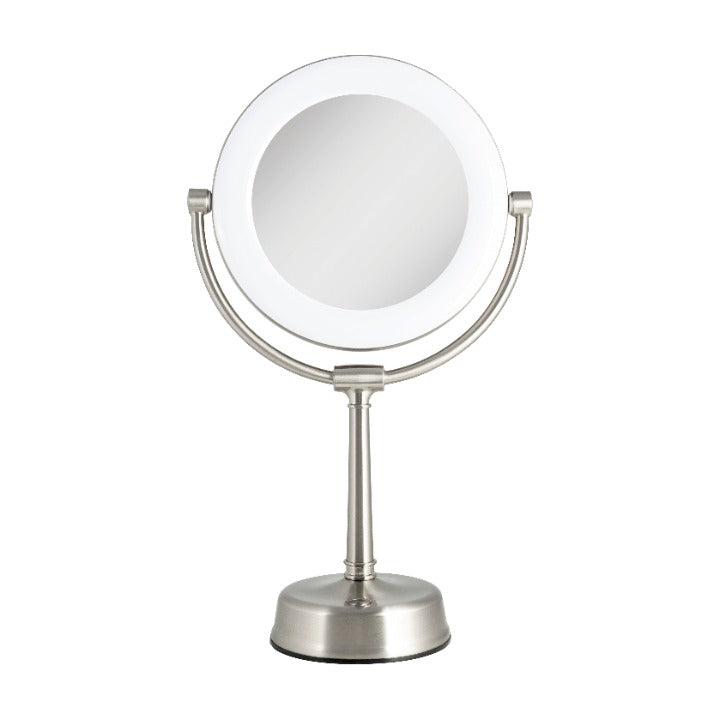 Lexington Lighted Makeup Mirror with Magnification from Zadro