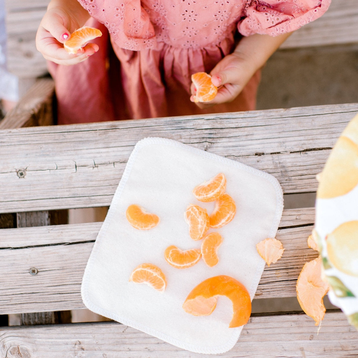 Small Cloth Napkins: Organic 12-Pack from Marley's Monsters