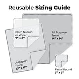 Small Cloth Napkins: Specialty Prints 6-Pack from Marley's Monsters