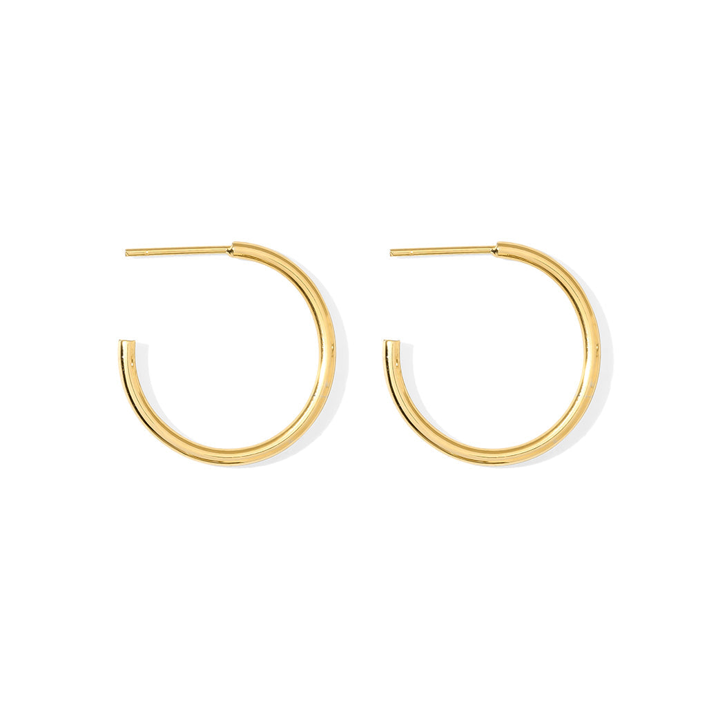 Classic Bombshell Hoop Earrings from SLATE + SALT