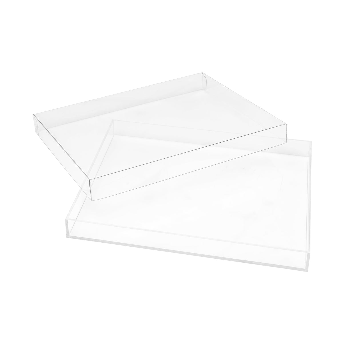 Clear Acrylic Serving Tray With Lid from Hammont
