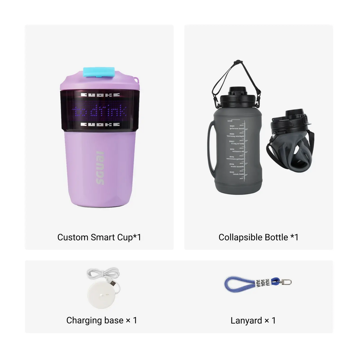 Custom Smart Reusable Insulated Iced Coffee Cup from Cool Gadget