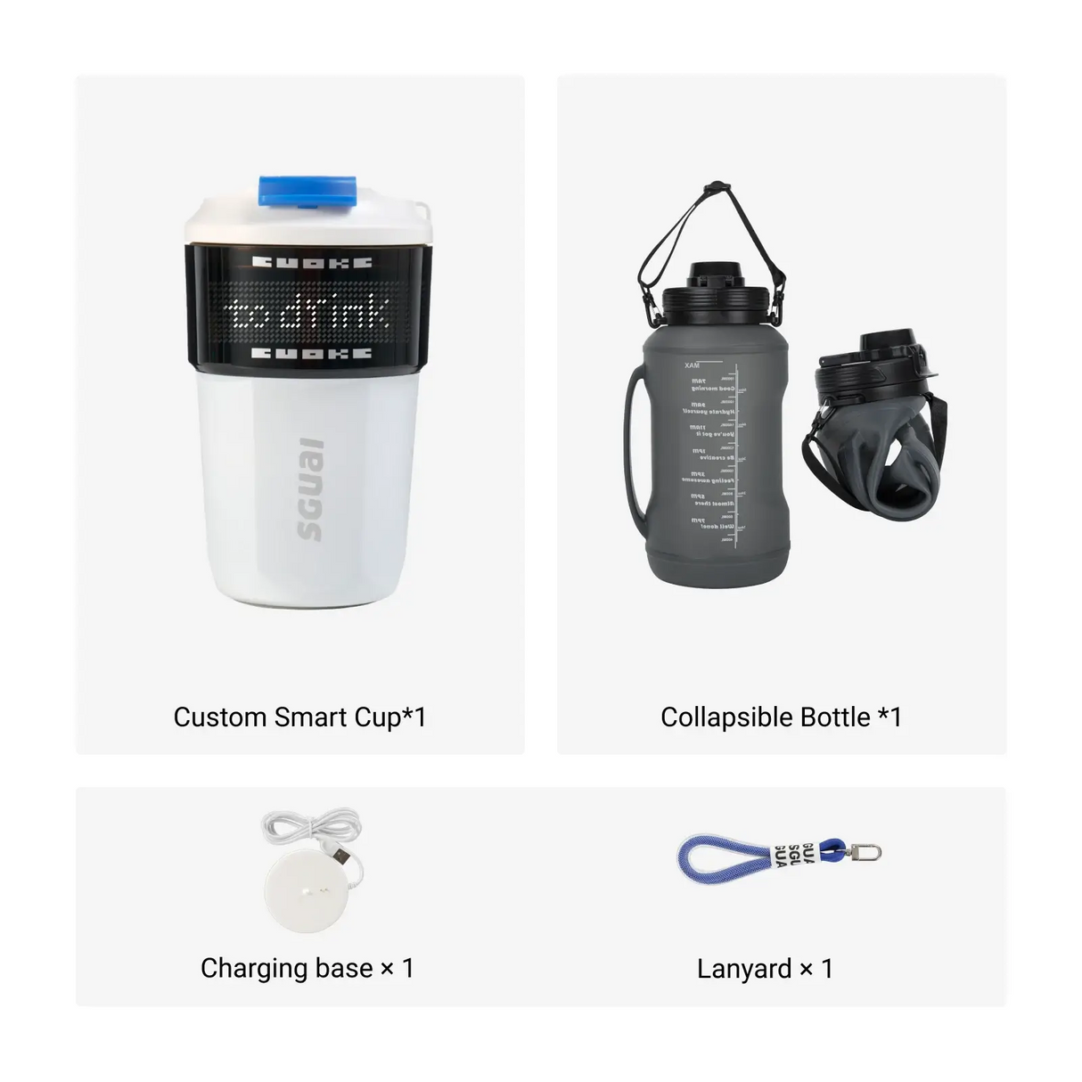 Custom Smart Reusable Insulated Iced Coffee Cup from Cool Gadget