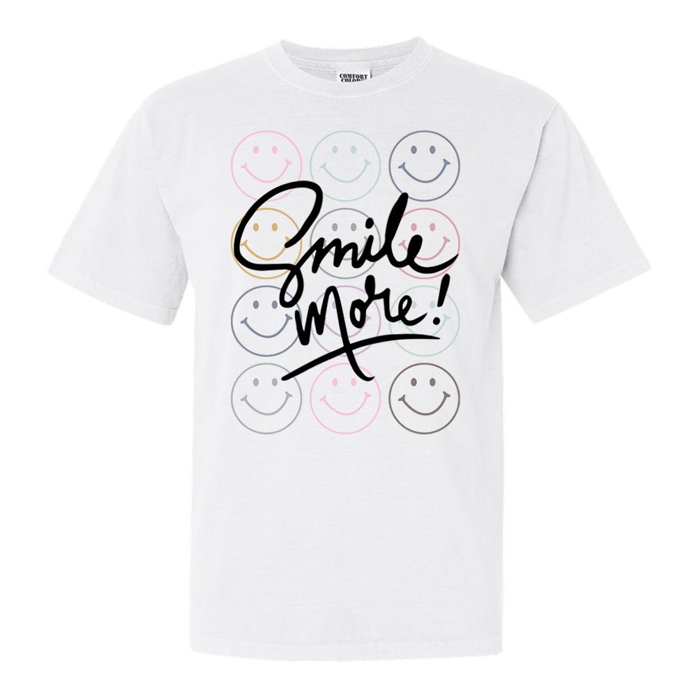 'Smile More' T-Shirt from United Monograms