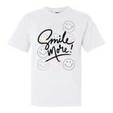 'Smile More' T-Shirt from United Monograms