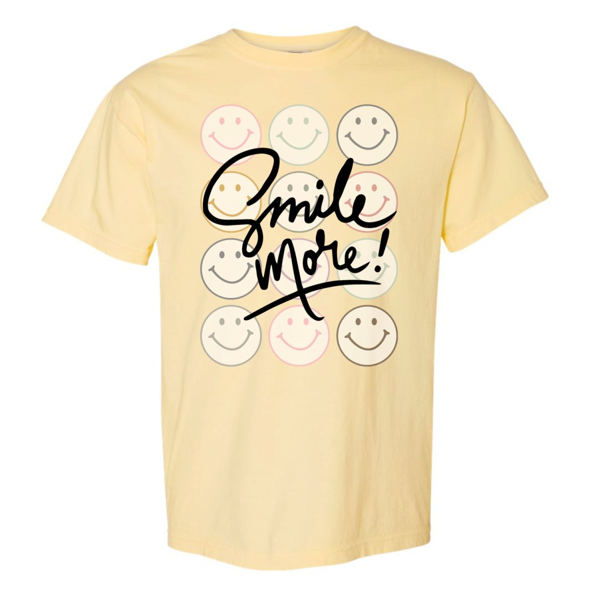 'Smile More' T-Shirt from United Monograms