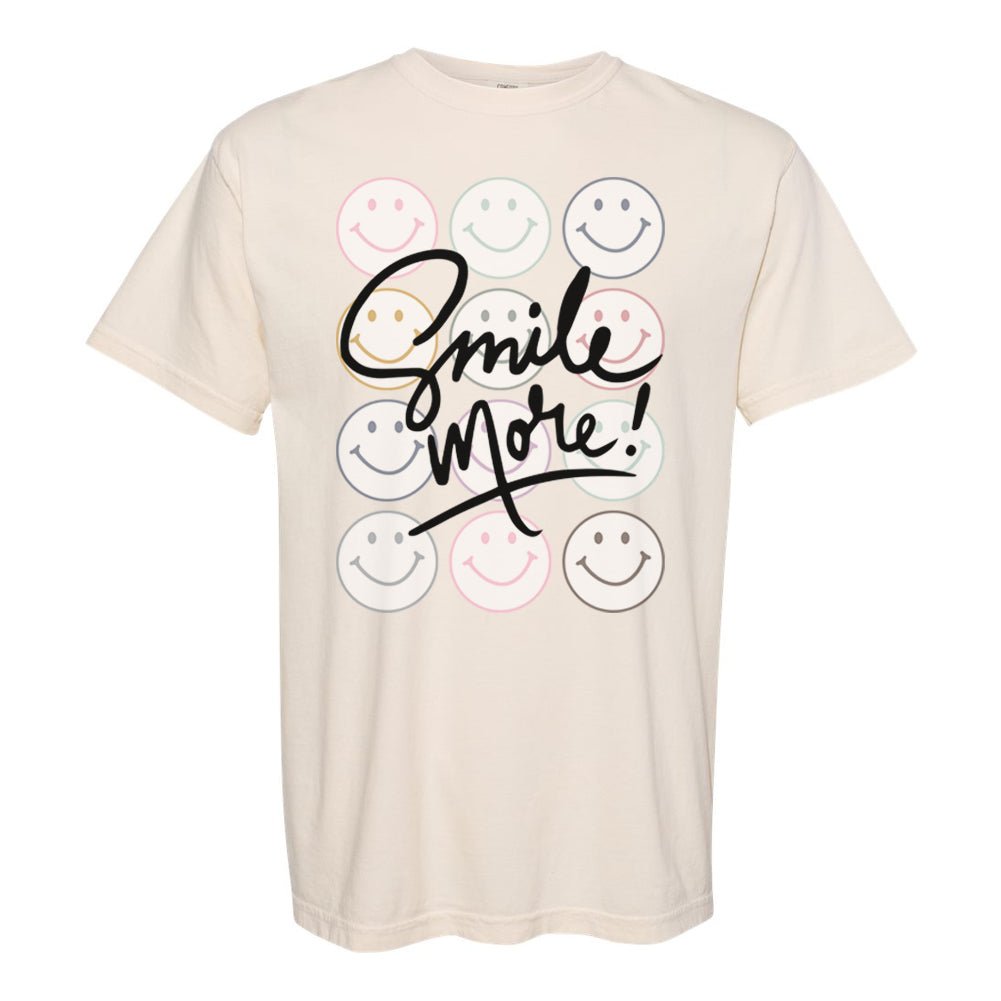 'Smile More' T-Shirt from United Monograms