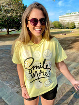 'Smile More' T-Shirt from United Monograms