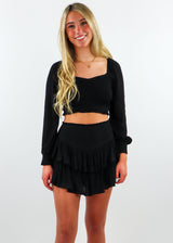 Sunshine Daydream Skirt ★ Black From Rock N Rags