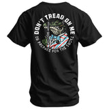 Don't Tread On Me Or Prepare For The Smoke Men's T-Shirt From Combat Iron Apparel