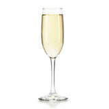 Libbey Entertaining Essentials Flute Glasses, 8-ounce, Set of 6 from Libbey