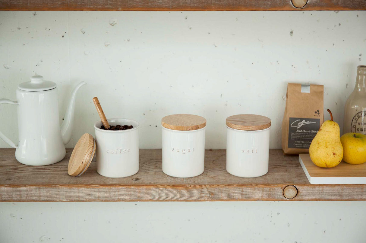 Ceramic Canister - Four Styles from Yamazaki Home