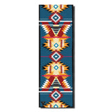 Yoga Mat | 6mm Thick | Multi Color Striped | Non-Slip | Eco Friendly | Yune Yoga | Snake River from Yune Yoga