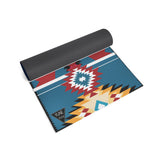 Yoga Mat | 6mm Thick | Multi Color Striped | Non-Slip | Eco Friendly | Yune Yoga | Snake River from Yune Yoga