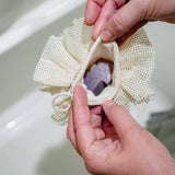 Soap Saver Pouf: Organic Cotton from Marley's Monsters