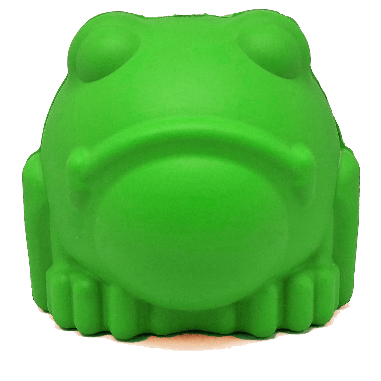 Bull Frog Durable Rubber Chew Toy & Treat Dispenser - Large From SodaPup