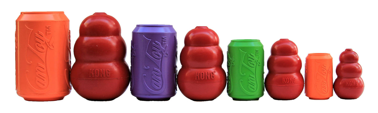 Can Toy Durable Rubber Chew Toy & Treat Dispenser - Average Chewer From SodaPup