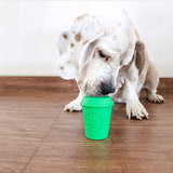 Coffee Cup Durable Rubber Chew Toy and Treat Dispenser From SodaPup