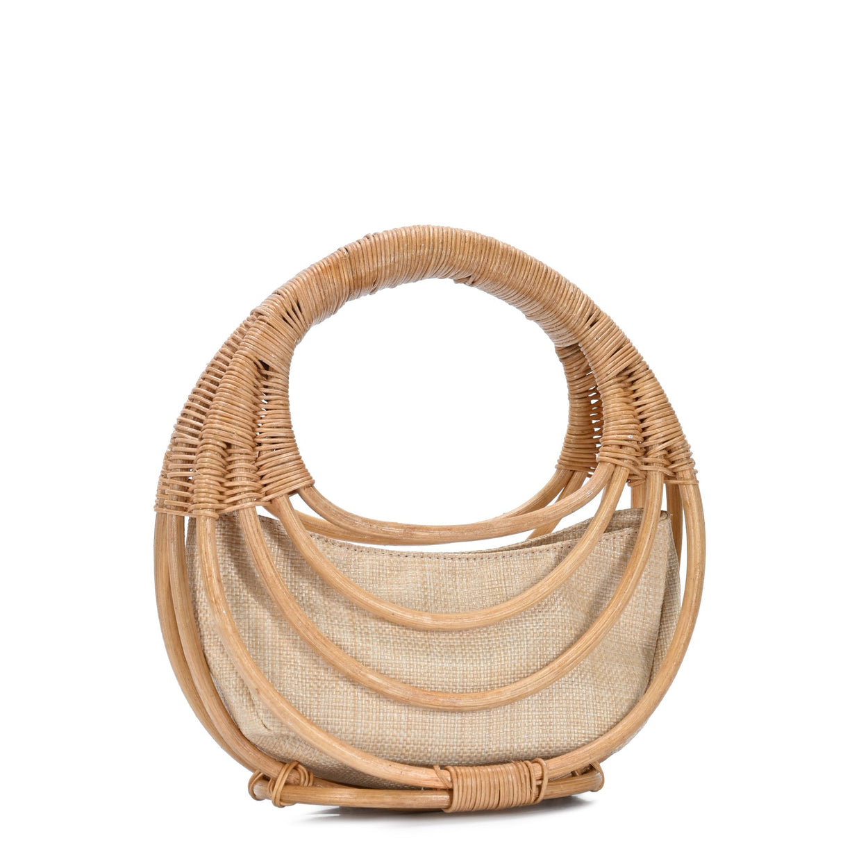 Solana Bamboo Straw Satchel from MMS Brands