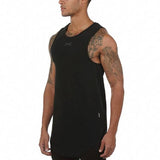 Men's Solid Color Summer Cotton Sport Tank Tops From Kawaii Stop