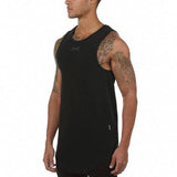 Men's Solid Color Summer Cotton Sport Tank Tops From Kawaii Stop