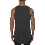 Men's Solid Color Summer Cotton Sport Tank Tops From Kawaii Stop