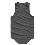 Men's Solid Color Summer Cotton Sport Tank Tops From Kawaii Stop