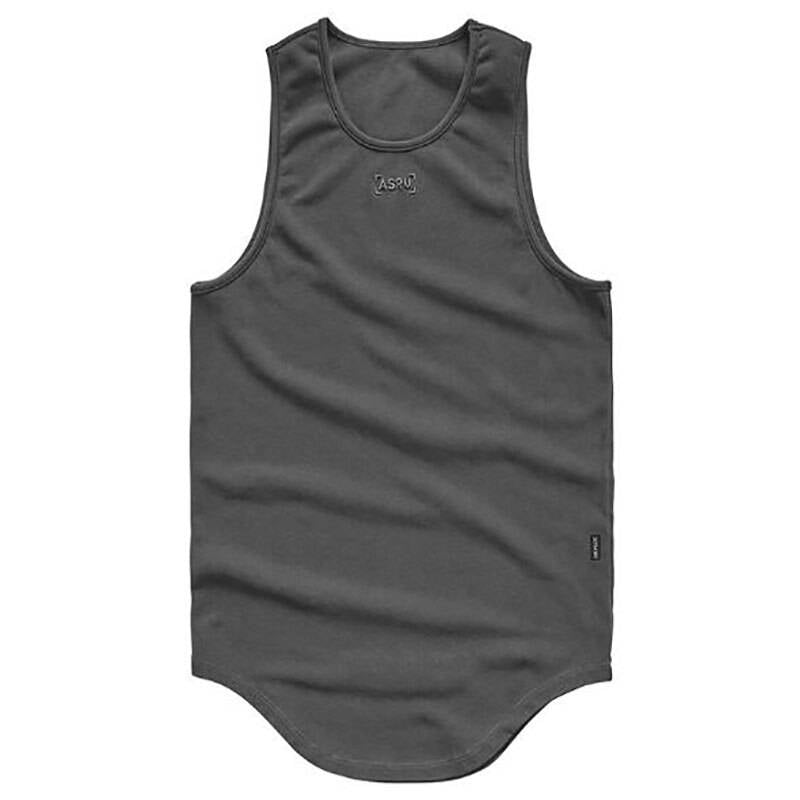 Men's Solid Color Summer Cotton Sport Tank Tops From Kawaii Stop