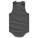 Men's Solid Color Summer Cotton Sport Tank Tops From Kawaii Stop