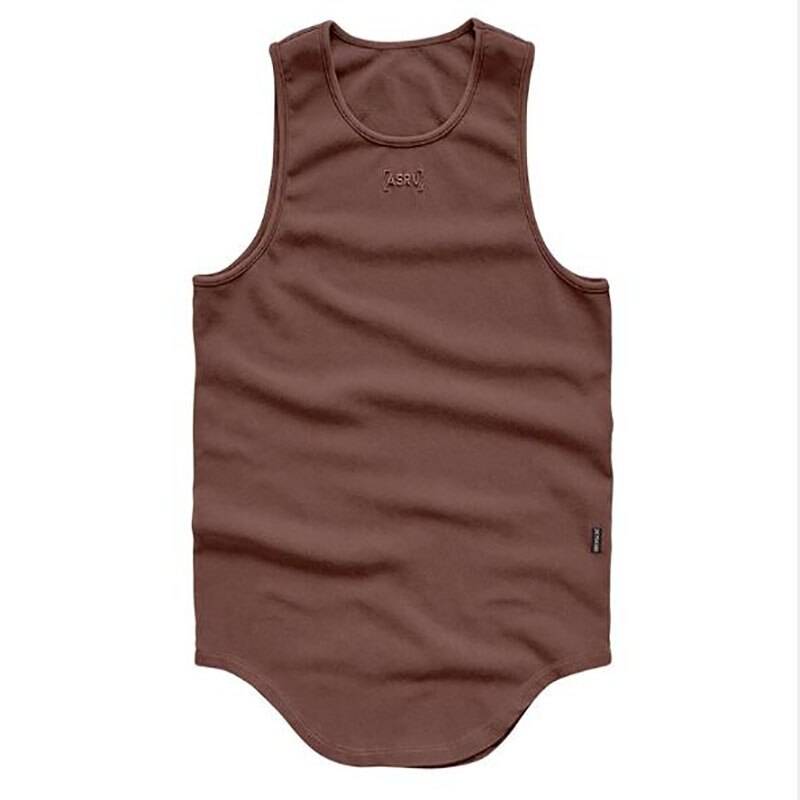 Men's Solid Color Summer Cotton Sport Tank Tops From Kawaii Stop