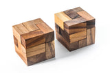 Soma Cube Puzzle - two sets with 50 challenge cards from Kubiya Games