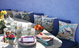 Sonoma County, CA Hand-Embroidered Pillow from Quirks!
