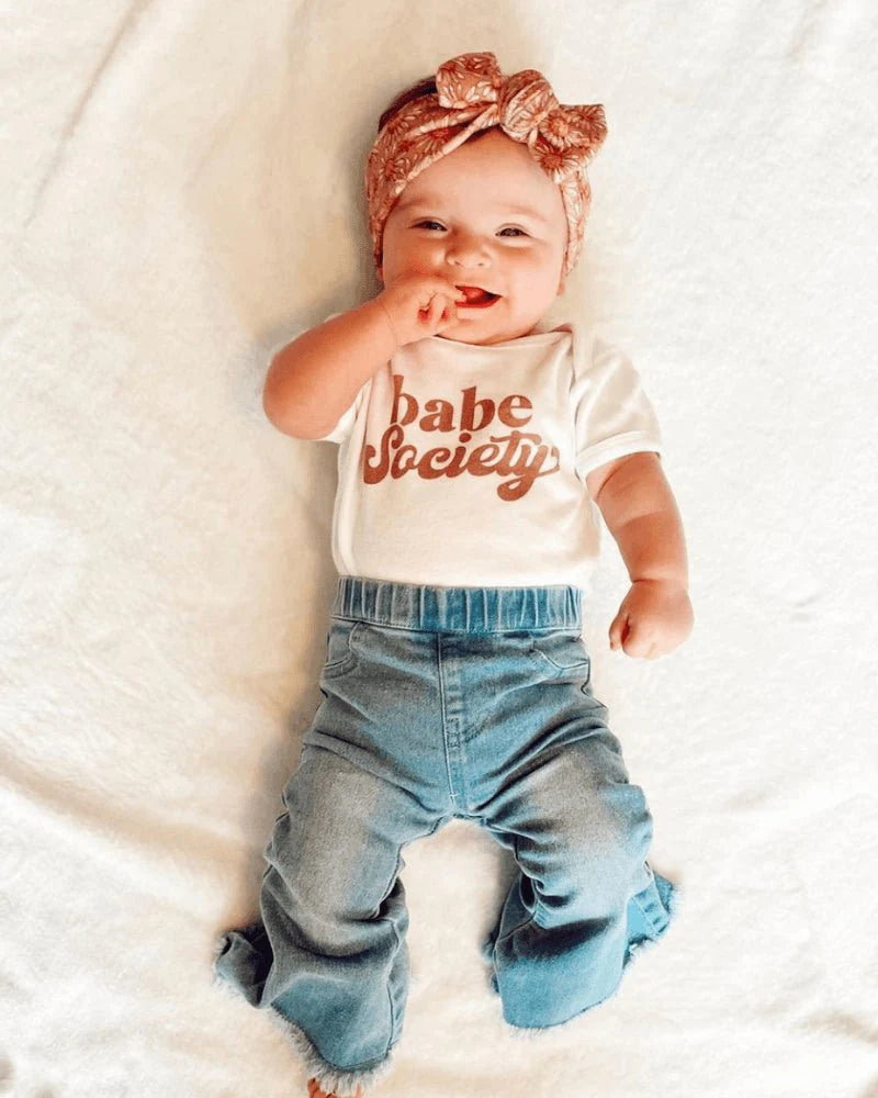 Sophie Denim Bell Bottoms - Light Wash from Bailey's Blossoms