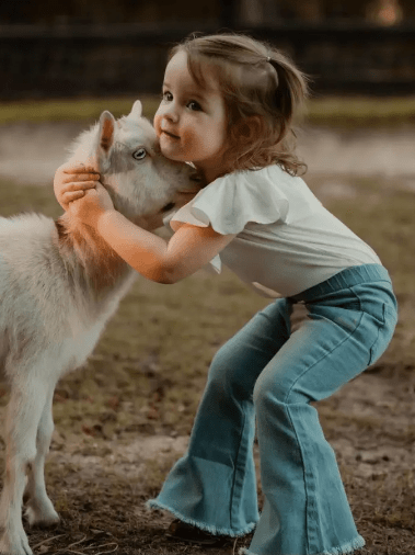 Sophie Denim Bell Bottoms - Light Wash from Bailey's Blossoms