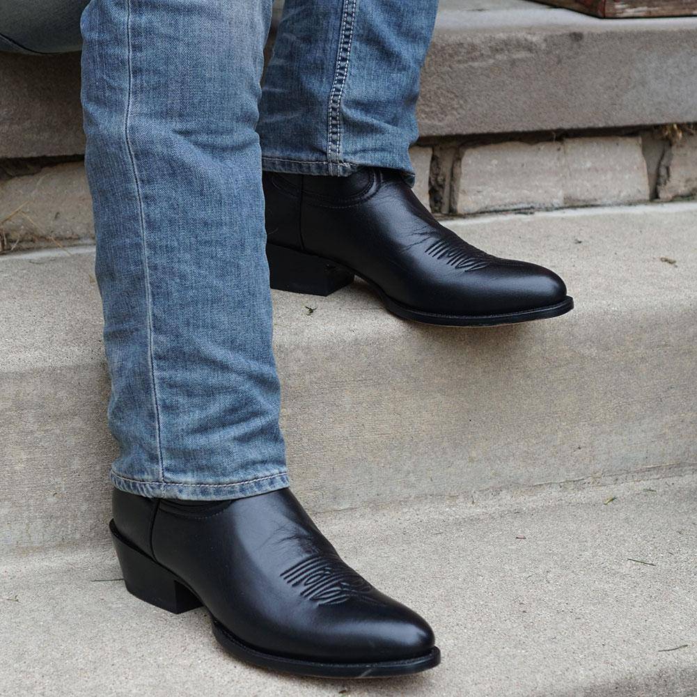 Cowboy Dress Boots | Mens Classic Round-Toe Boots (H7001) from Soto Boots