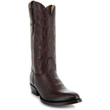 Cowboy Dress Boots | Mens Classic Round-Toe Boots (H7001-Brown) from Soto Boots