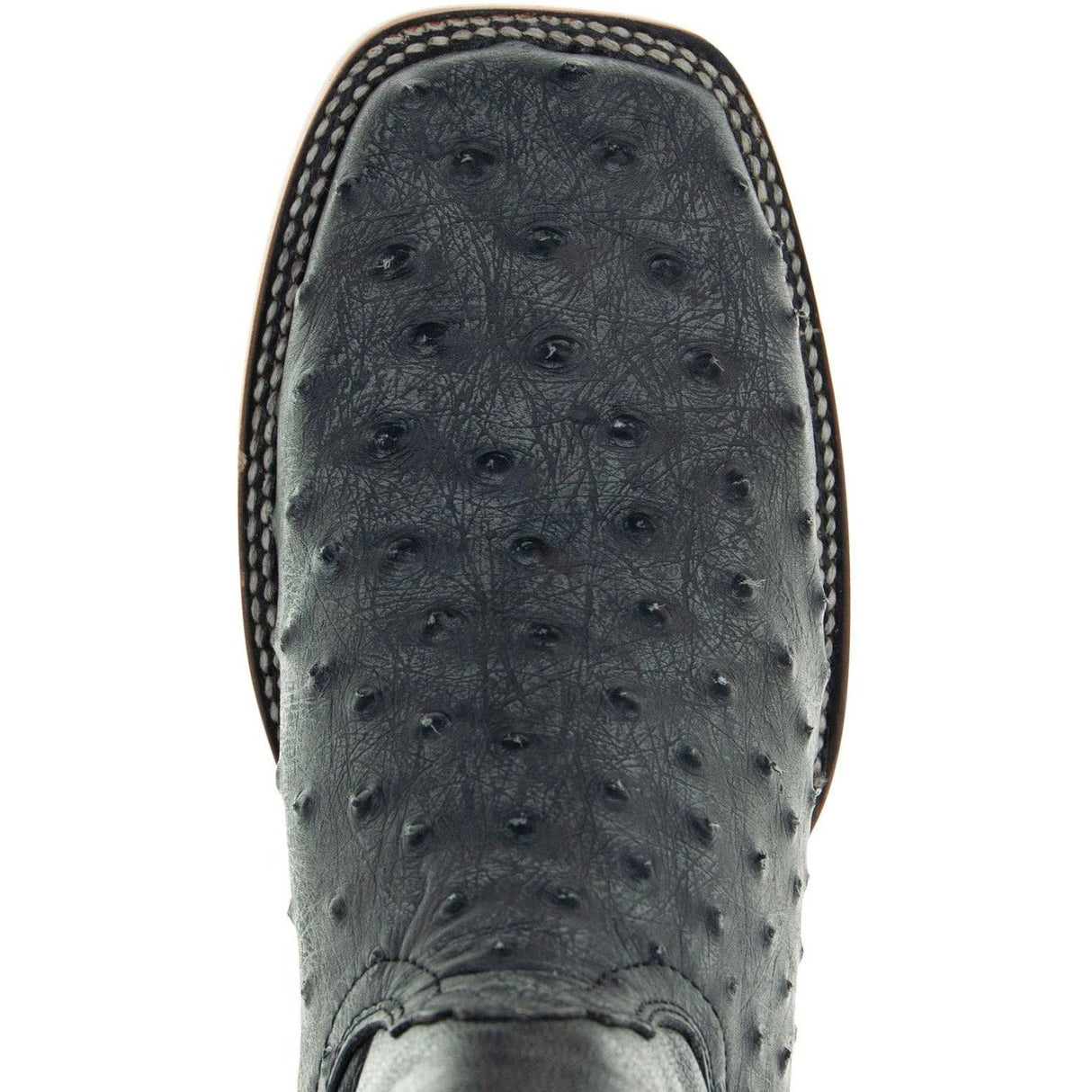 Soto Boots Mens Out of the Wild Black Ostrich Print Boots H50031 from Soto Boots
