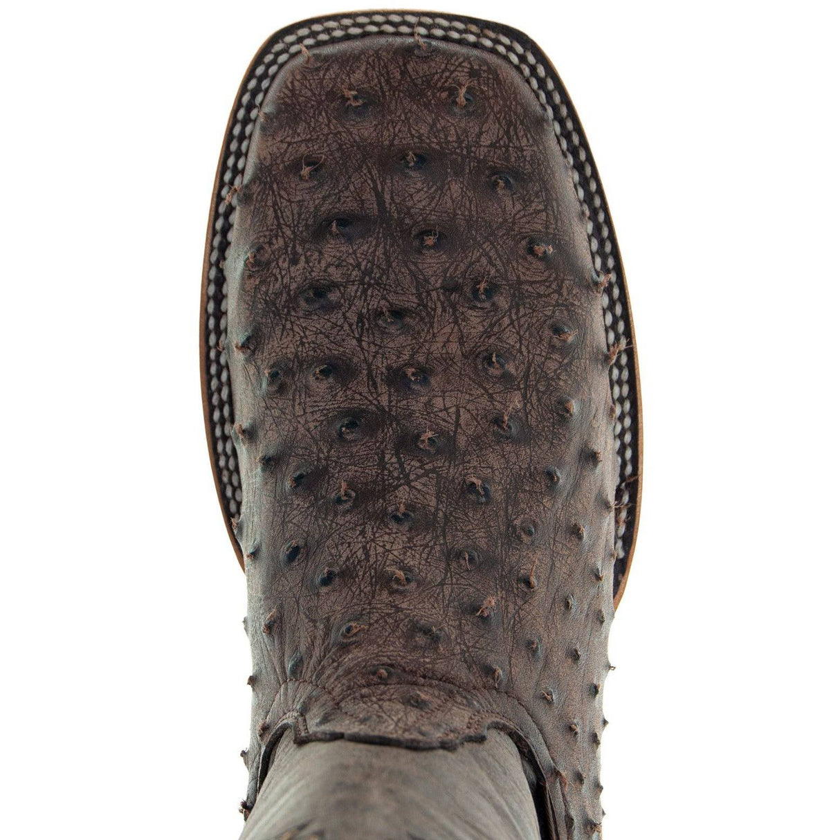 Soto Boots Mens Out of the Wild Brown Ostrich Print Boots H50031 from Soto Boots