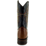 Miel Square Toe Leather Cowboy Boots H4002 from Soto Boots